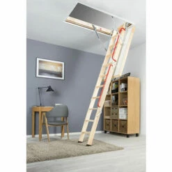 LEITER EXPERTEN - MATISERE Bodentreppe Holz - Deckenöffnung 60 X 120cm - LWL60120-2 -Leitern Verkaufsladen 10221839 4