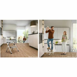 HAILO Klapptritt Für Profis - 2 Stufen - Maximale Arbeitshöhe 2.40m - 4310-100 9 HAILO Klapptritt Für Profis - 2 Stufen - Maximale Arbeitshöhe 2.40m - 4310-100 -Leitern Verkaufsladen 10221879 5