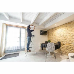 HAILO Trittleiter 3 Stufen Avec Garde-corps - 4343-011 -Leitern Verkaufsladen 10221881 5