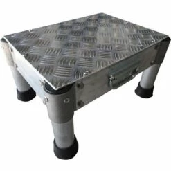 STEHLEITER EXPERTEN - MATISERE Trittleiter Alu - Maximale Traglast Von 300kg - MP1-40