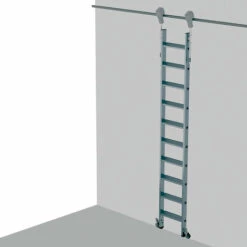 Zarges Regalleiter Fahrbar Stella Trec LH Mit 8 Sprossen -Leitern Verkaufsladen 10595875 4