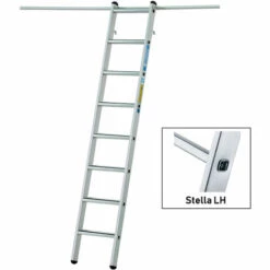 Zarges Regaleinhängeleiter Stella LH Mit 14 Stufen