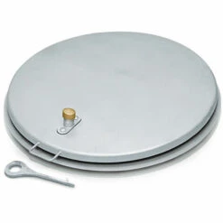 Zarges Brunnenabdeckung, Rund Ohne Belüftungskamin Aus Stahl Ohne Isolierung Durchmesser 625 Mm