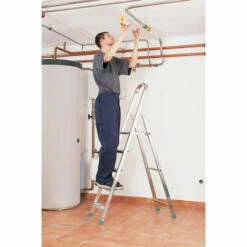 ZARGES Haushaltsleiter 6 Stufig