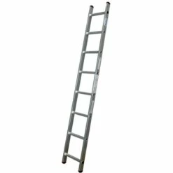 "KRAUSE SYSTEMS" Krause Corda Alu Anlegeleiter 1x8 Tritte Leiter Mehrzweckleiter Vielzweckleiter