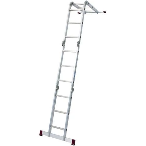 "KRAUSE SYSTEMS" Krause Corda Aluleiter 4in1 Multifunktion 4x3 Mehrzweckleiter Mit Plattform-Set 2 "KRAUSE SYSTEMS" Krause Corda Aluleiter 4in1 Multifunktion 4x3 Mehrzweckleiter Mit Plattform-Set – Bild 2