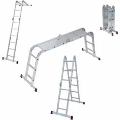 "KRAUSE SYSTEMS" Krause Corda Aluleiter 4in1 Multifunktion 4x3 Mehrzweckleiter Mit Plattform-Set 8 "KRAUSE SYSTEMS" Krause Corda Aluleiter 4in1 Multifunktion 4x3 Mehrzweckleiter Mit Plattform-Set -Leitern Verkaufsladen 12201260 4
