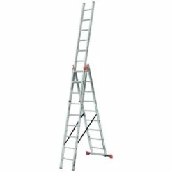 "KRAUSE SYSTEMS" Krause Tribilo Aluleiter 6,9m 3x9 Vielzweckleiter Multifunktionsleiter 3-teilig