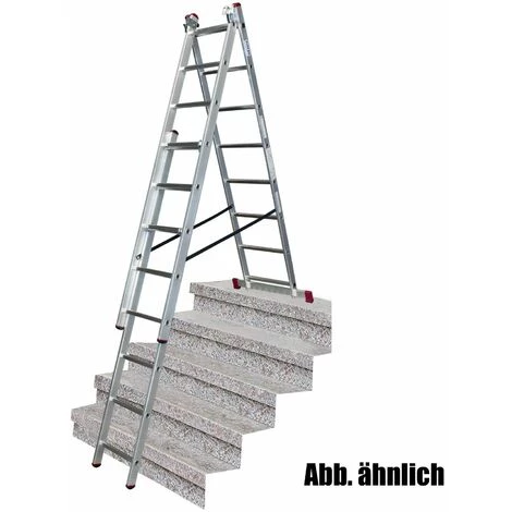 KRAUSE SYSTEMS Krause Corda Alu Vielzweckleiter Treppenleiter 3 X 6 3,65 M Mehrzweckleiter 3 KRAUSE SYSTEMS Krause Corda Alu Vielzweckleiter Treppenleiter 3 X 6 3,65 M Mehrzweckleiter – Bild 3
