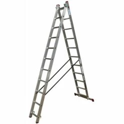 KRAUSE SYSTEMS Krause Corda Aluleiter 5,3m 2x11 Multifunktionsleiter Vielzweckleiter Mehrzweck