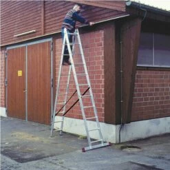 KRAUSE SYSTEMS Krause Corda Aluleiter 5,3m 2x11 Multifunktionsleiter Vielzweckleiter Mehrzweck -Leitern Verkaufsladen 12206279 3