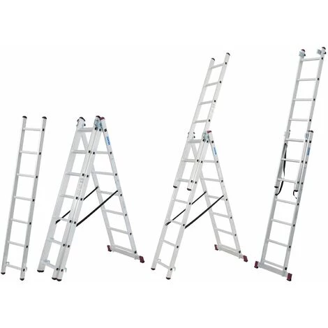 KRAUSE SYSTEMS Krause CORDA Aluleiter Vielzweckleiter 4,2m Multifunktionsleiter Mehrzweckleiter 1 KRAUSE SYSTEMS Krause CORDA Aluleiter Vielzweckleiter 4,2m Multifunktionsleiter Mehrzweckleiter