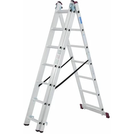 KRAUSE SYSTEMS Krause CORDA Aluleiter Vielzweckleiter 4,2m Multifunktionsleiter Mehrzweckleiter 2 KRAUSE SYSTEMS Krause CORDA Aluleiter Vielzweckleiter 4,2m Multifunktionsleiter Mehrzweckleiter – Bild 2