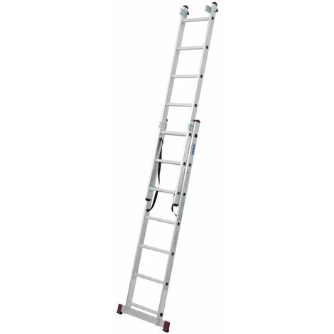KRAUSE SYSTEMS Krause CORDA Aluleiter Vielzweckleiter 4,2m Multifunktionsleiter Mehrzweckleiter 4 KRAUSE SYSTEMS Krause CORDA Aluleiter Vielzweckleiter 4,2m Multifunktionsleiter Mehrzweckleiter – Bild 4