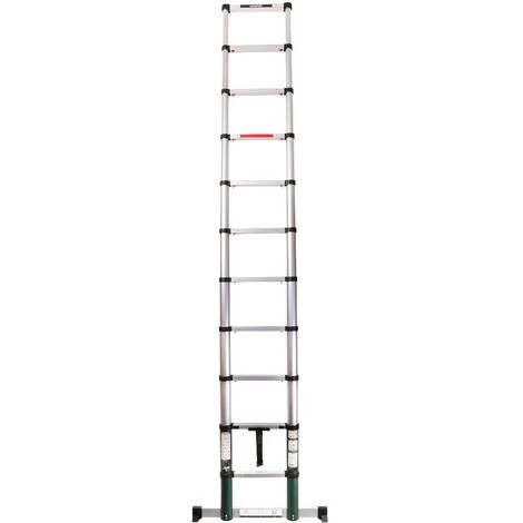 VONROC Profi Teleskopleiter 3,2 Meter, Gemäß DEKRA-Zertifizierung Und EN 131, Sehr Robust Gebaut Und Montiert Für Ihre Sicherheit – Mit Softclose-System Und Querträger Für Zusätzliche Stabilität 4 VONROC Profi Teleskopleiter 3,2 Meter, Gemäß DEKRA-Zertifizierung Und EN 131, Sehr Robust Gebaut Und Montiert Für Ihre Sicherheit – Mit Softclose-System Und Querträger Für Zusätzliche Stabilität – Bild 4