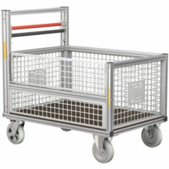 GÜNZBURGER STEIGTECHNIK Günzburger Rettungstechnik Universal-Rollcontainer Mit Gitterbox