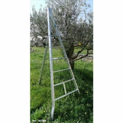 LEITER EXPERTEN - MATISERE Obstbaumleiter Aus Aluminium 2,00m - 4 Sprossen - Spitzer Zulauf - AG200 -Leitern Verkaufsladen 13696324 3