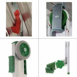 LEITER EXPERTEN - MATISERE Aluminium Seilzugleiter Mit Stabilisierendem Fuss 5,10m Lang - P320-2F -Leitern Verkaufsladen 13696350 4