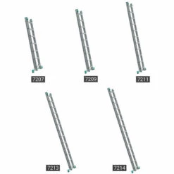 LEITER EXPERTEN - MATISERE Schiebleiter: Gefaltete Größe 2.00m /ungefaltete Größe 3.13m - 7207 -Leitern Verkaufsladen 13696362 3