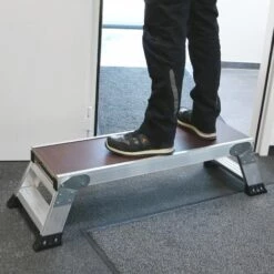 Jumbo® Arbeitsplattform Aluminium Holz 100 X 30 Cm Plattform- Höhe 0,30 M Klappbar Treppe Tritt Montage- Arbeitsbühne 7 Jumbo® Arbeitsplattform Aluminium Holz 100 X 30 Cm Plattform- Höhe 0,30 M Klappbar Treppe Tritt Montage- Arbeitsbühne -Leitern Verkaufsladen 13965914 3