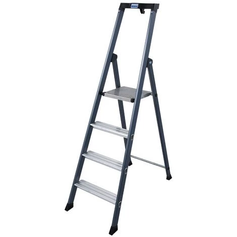 Krause SePro S Stufenstehleiter Eloxiert 4 Stufen 1 Krause SePro S Stufenstehleiter Eloxiert 4 Stufen