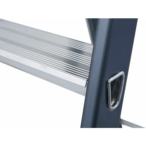 Krause SePro S Stufenstehleiter Eloxiert 4 Stufen 2 Krause SePro S Stufenstehleiter Eloxiert 4 Stufen – Bild 2