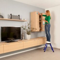 Krause Rolly Klapptritt Blau 2x2 Stufen -Leitern Verkaufsladen 14044878 5