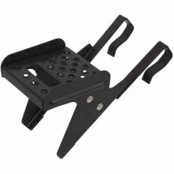 TOPLEITER Einzeltritt-Set 18x20cm, Klemm-Montage, Anthrazit