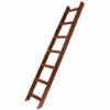 TOPLEITER Alu-Dachleiter Mit 7 Sprossen 1,96 M Rotbraun