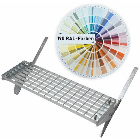 TOPLEITER Dachtritt-Set 80x25cm, Schraub-Montage, RAL-Farben 1 TOPLEITER Dachtritt-Set 80x25cm, Schraub-Montage, RAL-Farben