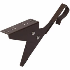 TOPLEITER Universal Laufroststütze, Klemm-Montage, Braun