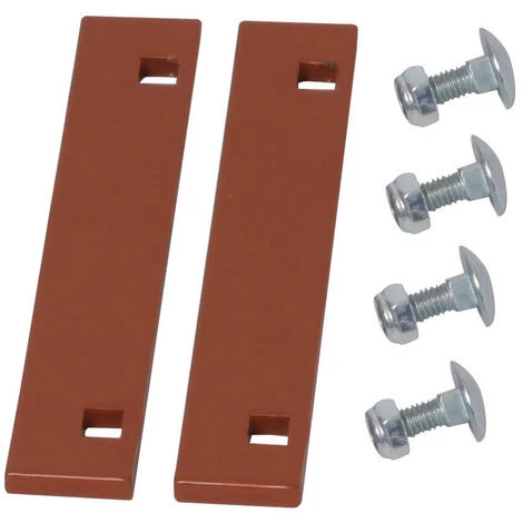 TOPLEITER Ersatz-Verbindungsset Für Dachleitern, 2er-Set, Rot 1 TOPLEITER Ersatz-Verbindungsset Für Dachleitern, 2er-Set, Rot