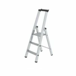 EUROKRAFTPRO Günzburger Steigtechnik Stufen-Stehleiter, Einseitig - Standard-Ausführung - 3