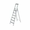 EUROKRAFTPRO Günzburger Steigtechnik Stufen-Stehleiter, Einseitig - Standard-Ausführung - 6