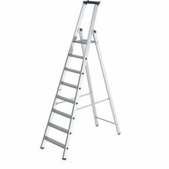 EUROKRAFTPRO Günzburger Steigtechnik Stufen-Stehleiter, Einseitig - Standard-Ausführung - 12 9 EUROKRAFTPRO Günzburger Steigtechnik Stufen-Stehleiter, Einseitig - Standard-Ausführung - 12 -Leitern Verkaufsladen 15617421 5