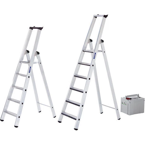 EUROKRAFTPRO Günzburger Steigtechnik Stufen-Stehleiter, Einseitig - Ausführung Gepolstert - 4 3 EUROKRAFTPRO Günzburger Steigtechnik Stufen-Stehleiter, Einseitig - Ausführung Gepolstert - 4 – Bild 3