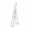 HYMER Alu-Mehrzweckleiter - Einsteigermodell, Max Arbeitshöhe 7,31 M