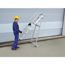 GUENZBURGER STEIGTECHNIK Günzburger Steigtechnik Rollenbeschlag-Set - 2 Hubrollen Und 2 Schiebegriffen - -Leitern Verkaufsladen 15628410 4