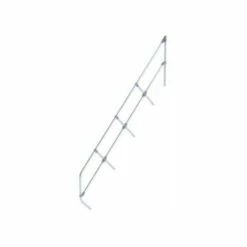 GUENZBURGER STEIGTECHNIK Günzburger Steigtechnik Zweites Geländer - Für Industrietreppe, Neigungswinkel