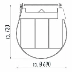 HAILO PROFESSIONAL Hailo Schwenkverschluss DIN Aluminium, Rechts Für Zylinderschloss 6 HAILO PROFESSIONAL Hailo Schwenkverschluss DIN Aluminium, Rechts Für Zylinderschloss -Leitern Verkaufsladen 16906903 3