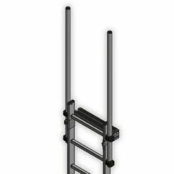 HAILO PROFESSIONAL Hailo Ausstiegsholmbügel Gerade Für Steigleitern Typ STO, 40x20mm Aus Stahl Verzinkt