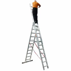 Euroline 207 Mehrzweckleiter 3x8 Sprossen