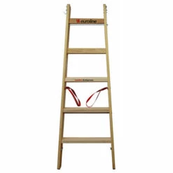Euroline Holz Sprossenstehleiter Mit Comfort-Breitsprossen Und Eimerhaken 2x4 Sprossen 8 Euroline Holz Sprossenstehleiter Mit Comfort-Breitsprossen Und Eimerhaken 2x4 Sprossen -Leitern Verkaufsladen 16941538 4