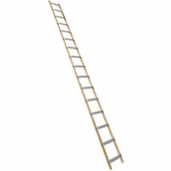 Euroline Holz/Alu Dachdeckerleiter 16 Sprossen