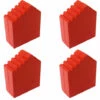 Euroline Rutschsicherer Leiternfuß 60x22mm 4er-Set