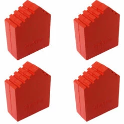 Euroline Rutschsicherer Leiternfuß 60x22mm 4er-Set