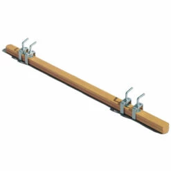 Euroline 2 Verlängerungsholme Aus Holz Mit 4 Schraubklammern