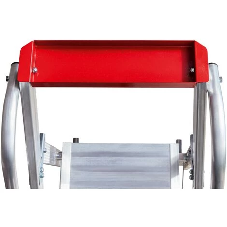 Euroline Premium 32677 Stufenstehleiter Mit Großer Standplattform 4 Stufen 4 Euroline Premium 32677 Stufenstehleiter Mit Großer Standplattform 4 Stufen – Bild 4