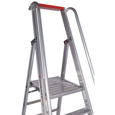 Euroline Premium 32677 Stufenstehleiter Mit Großer Standplattform 4 Stufen 5 Euroline Premium 32677 Stufenstehleiter Mit Großer Standplattform 4 Stufen – Bild 5