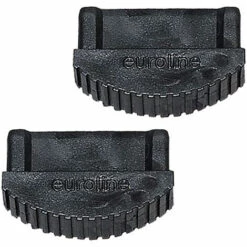Euroline Premium Leiterfuß Schwarz 74x25mm Paar